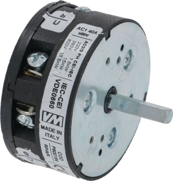 Umschalter 0-3 Stellungen 40A 660V | Simonelli Ersatzteile