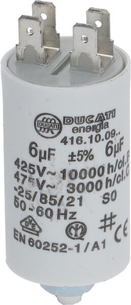 Kondensator DUCATI ENERGIA 450V 6µF | La San Marco Ersatzteile