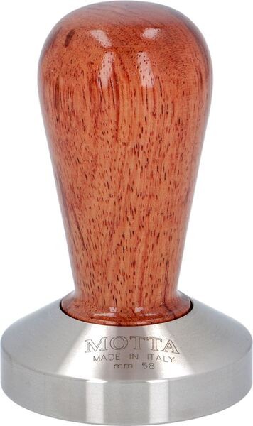 Tamper Holz und Edelstahl 58mm