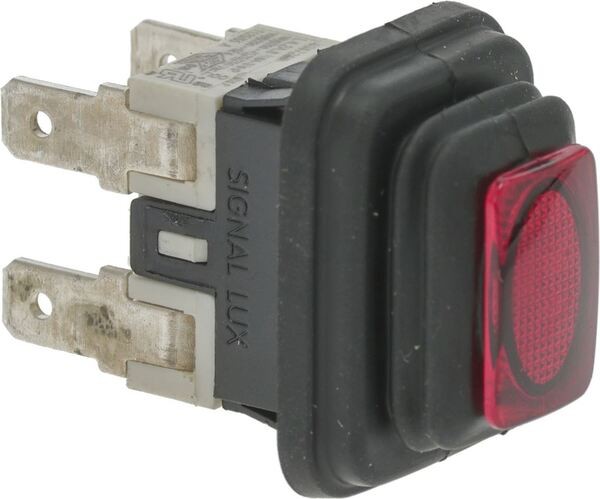 Schalter 2-Polig Rot 16A 250V 13X20 mm | La San Marco Ersatzteile