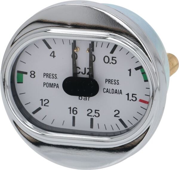 Manometer für Erhitzer-Pumpe 0÷2,5/0÷16 Bar Ø 63 mm | Spaziale Ersatzteile