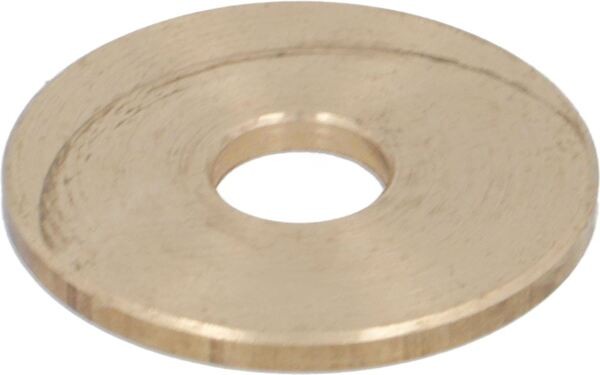 Flachscheibe 21x6x1,5 mm aus Messing