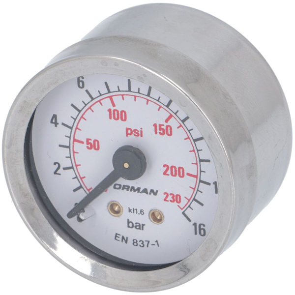 PUMPEN-DRUCKMESSER 41 mm 0 - 16 bar