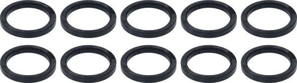 Siebträger-Dichtung Ø 72X56x8,5 10Stk mit inneren Schlitzen | Wega Ersatzteile