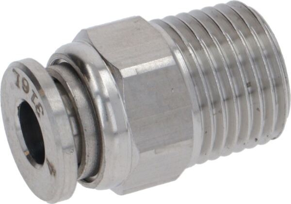 Anschluss Gerade Schnell Ø 1/8"M - 4 mm aus Edelstahl | Astoria Ersatzteile
