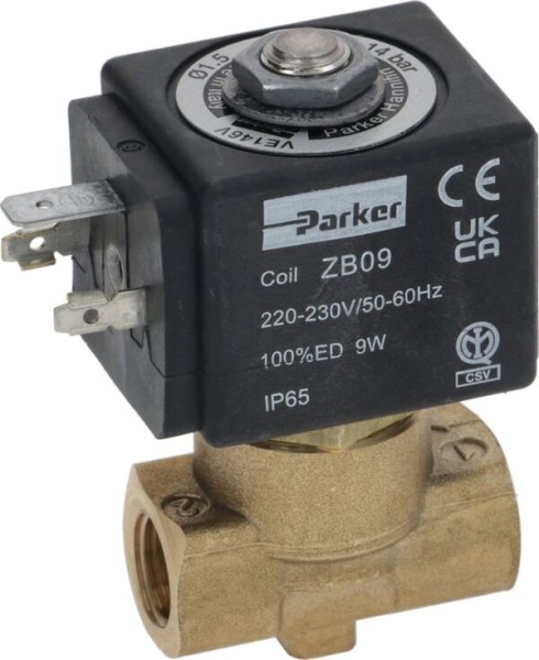 Magnetventil 2-Weg ø 1/4" 230V PARKER | Simonelli Ersatzteile