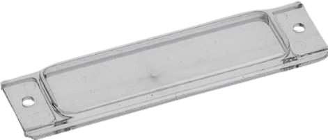 Abdeckung Kesselfüllstandanzeige 30X110 mm | Spaziale Ersatzteile