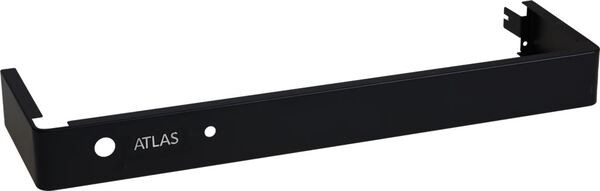 Frontgrundprofil 2-gruppig , schwarz matt | Wega Ersatzteile