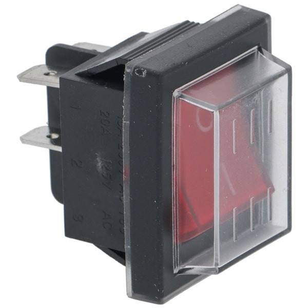 Schalter 2 - Polig ROT 16A 250V