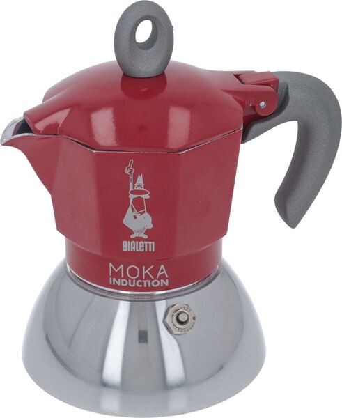 Moka Induction 2 Tassen Bialetti Rot