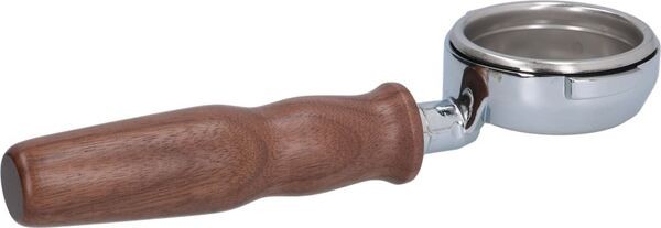 Universal Siebträger bodenlos E61 7,2mm Holzgriff | Brasilia Ersatzteile