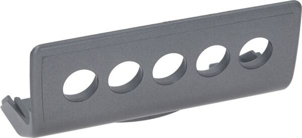 Gruppenabdeckung Vorder Hohe Gruppe 5 Löcher Grau | Simonelli Ersatzteile