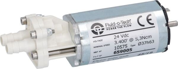 Getriebe Pumpe mit 3400 Drehungen 24VDC 18W