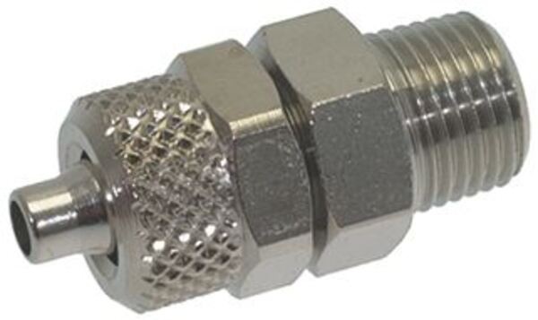 Anschluss Gerade Vernickelt 1/8"M 6/4