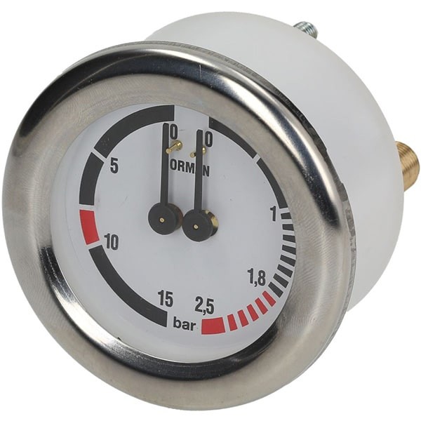Manometer für Erhitzer-Pumpe 63 mm