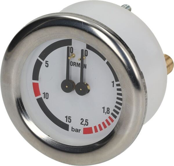 Doppelmanometer Für Erhitzer-Pumpe Ø 63 Mm | Sab Italia Ersatzteile