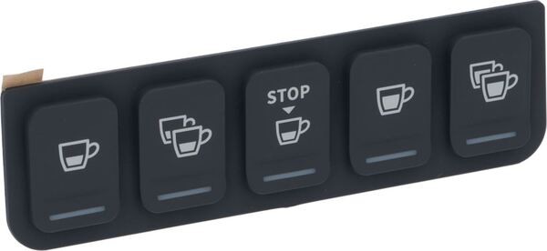 Tastaturfolie 5 Tasten | APPIA | Simonelli Ersatzteile