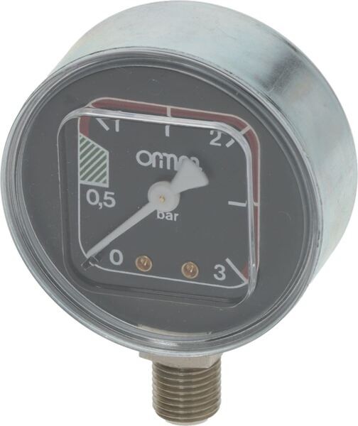 Manometer Für Kessel Ø 62 Mm 0-3 Bar 1/4"M | Conti Ersatzteile