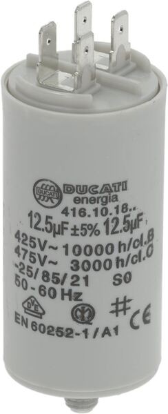 Kondensator 12,5µF Ducati Energia