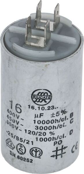 110V 16UF Motorkondensator | Astoria Ersatzteile