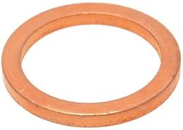 Flachdichtung 22x17x22 mm aus Kupfer