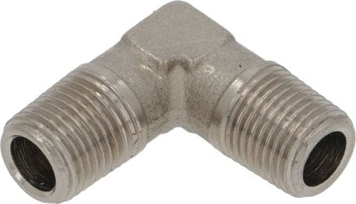 L-Anschluss Ø 1/8"m-1/8"m Vernickelt | Profitec Ersatzteile