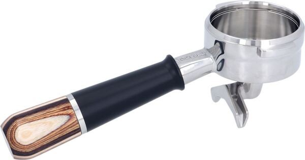 Siebträger Pesado BLACK&RIGA 2 Tassen Edelstahl