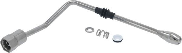 Linkes Dampfrohr Edelstahl Ø8 mm | Wega Ersatzteile