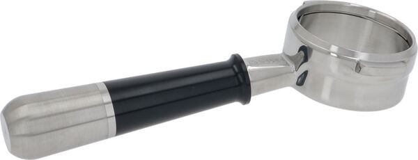 Siebträger ohne Boden Pesado BLACK&SI. Edelstahl