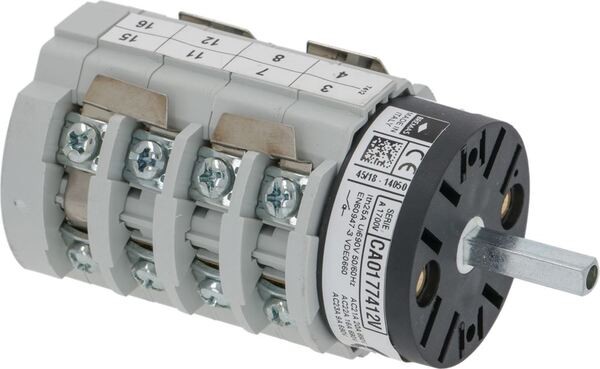 Drehschalter 0–2 Stellungen, 20A 600V | Astoria Ersatzteile