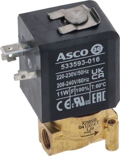 Magnetventil ASCO/SIRAI 2-Weg 230V 17Va Anschlüsse Ø 1/8 "FF | Astoria Ersatzteile