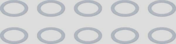 Flachdichtung PTFE ø 58x43x2 mm 10Stk | Astoria Ersatzteile