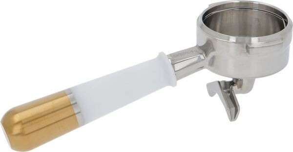 Pesado Portafiltro 2 Tassen Raya Edelstahl White&Gold