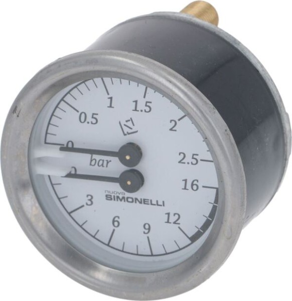 Manometer-Bausatz mit Doppelter Skala | Simonelli Ersatzteile