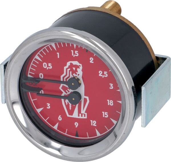 Manometer für Pumpe/Heizung 60 mm 1/8 "M