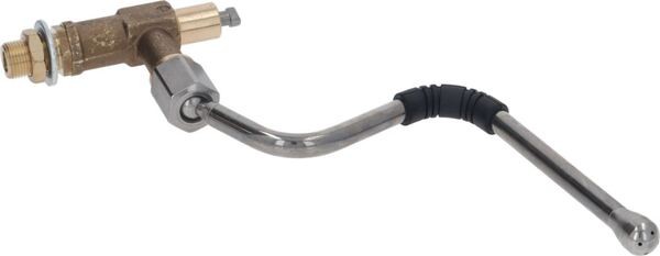 Dampfhahn mit Düse Mutter Brüheinheit Edelstahl