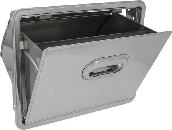 Kaffeesatzbehälter ohne Bodenloch