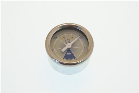 Druckmesser Skala 0-2,5Bar 1/8 | Simonelli Ersatzteile