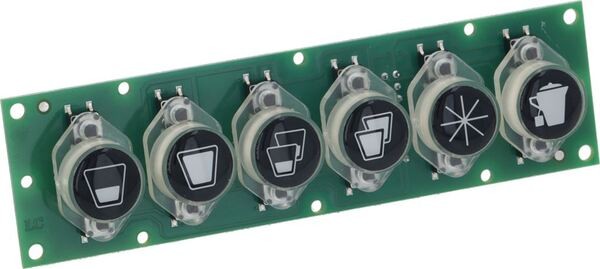 Tastatur mit 6 Tasten Frescobaldi Weiss