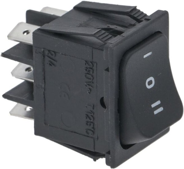 Umschalter Stabil 2 - Polig Schwarz