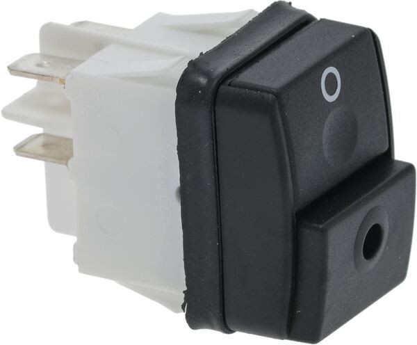 Schalter 16A 250V 2 - Polig Schwarz