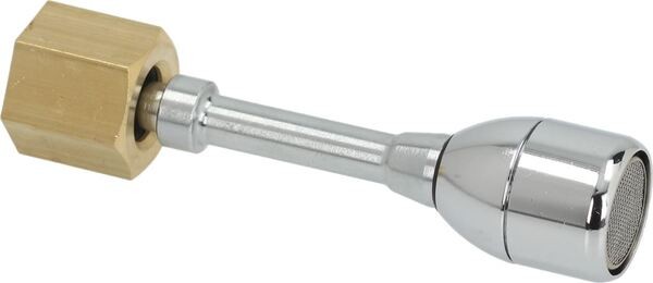 Wasserrohr Komplett Verchromt 100 mm