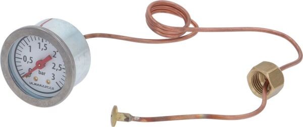 Manometer für den Kesseldruck 39 mm 0÷3 bar