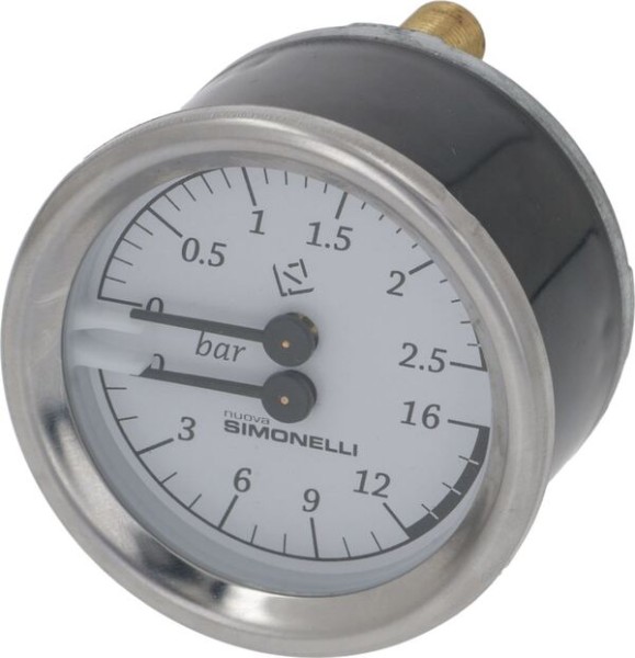 Manometer Doppelskala Kessel-Pumpe Ø 60 mm | Simonelli Ersatzteile