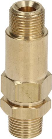 Rückschlagventil Ø 3/8"M-3/8"M Länge =67mm | Visacrem Ersatzteile