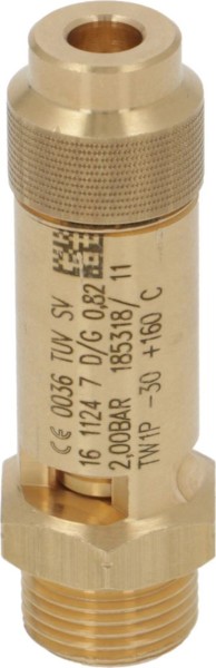 Ventil F. Erhitzer ø 3/8"M 2.0bar CE-PED | Faema Ersatzteile