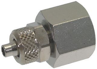 Anschluss Gerade 1/4"Innengewinde Ø 6/4 Vernickelt | Futurmat Ariete Ersatzteile