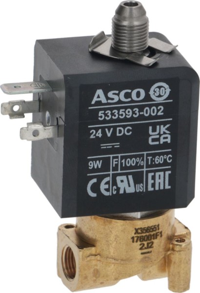 Magnetventil 3-WEG 1/8" 24VDC 9W | Sanremo Ersatzteile