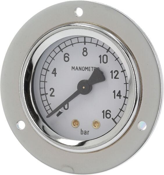 Manometer Für Pumpe Ø 52mm Einzelskala 0-16 Bar | Fiorenzato Ersatzteile