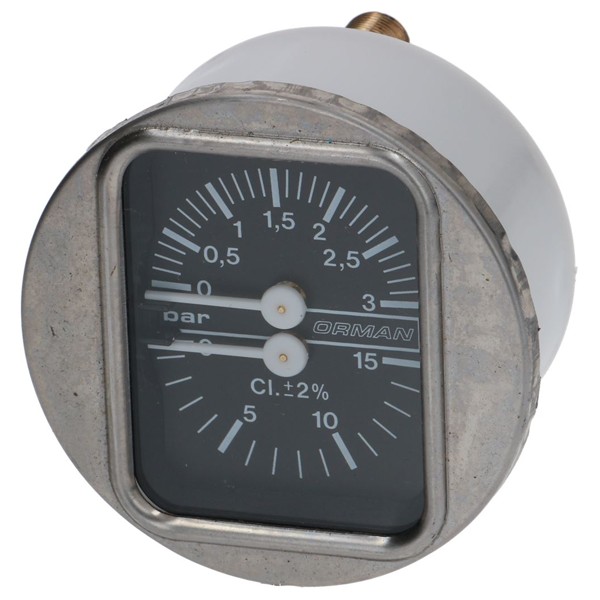 Manometer für Erhitzer - Pumpe 63 mm